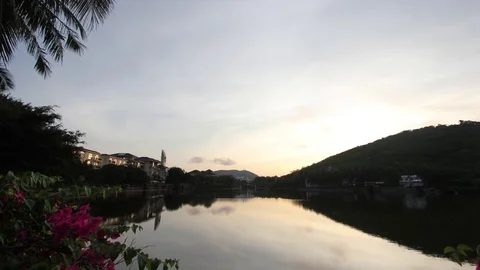 Timelapse of beautiful sunset Video stock 84333340
