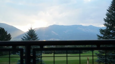 Timelapse Beautiful Utah Sunset Video stock 127259871
