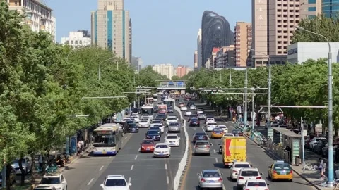 TIMELAPSE Beijing 2020 스톡 동영상 131294939