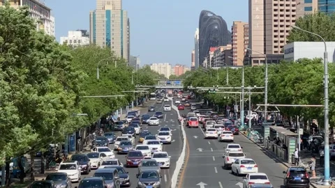 TIMELAPSE Beijing 2020 스톡 동영상 131294964