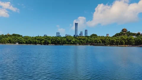Timelapse Beijing Beihai Park China Zun Stock Footage 340463667