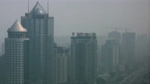 Timelapse Beijing CBD 스톡 동영상 11537090