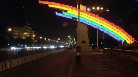 Timelapse Beijing pathway Stock-Footage 11538105