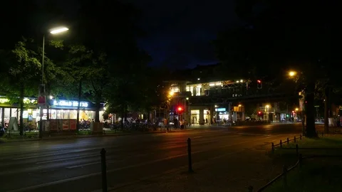 Timelapse, Berlin 스톡 동영상 79640665