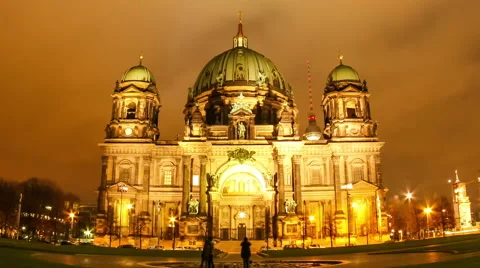 Timelapse of the Berliner Dom Stock Footage 47143156