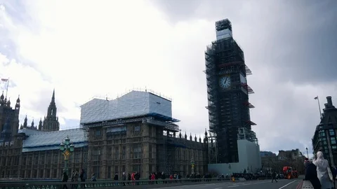 Timelapse Big Ben Stock Footage 104641990