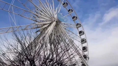 Timelapse - Big Wheel Stock Footage 139647504