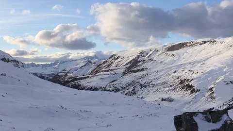 Timelapse of the Binntal, Switzerland Video stock 82529178