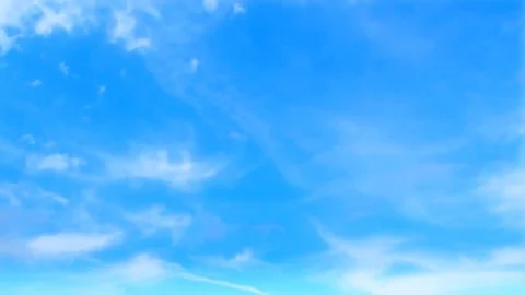 Timelapse blue sky Vídeo Stock 128951094