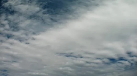 Timelapse Blue Sky to Rain Clouds Stock-Footage 22219044