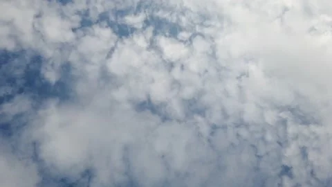 Timelapse of Blue sky white clouds, Landscape white clouds Stock Footage 189367394