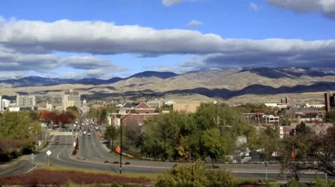 Timelapse Boise Stock Footage 8967833
