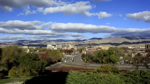 Timelapse Boise Stock Footage 8967841