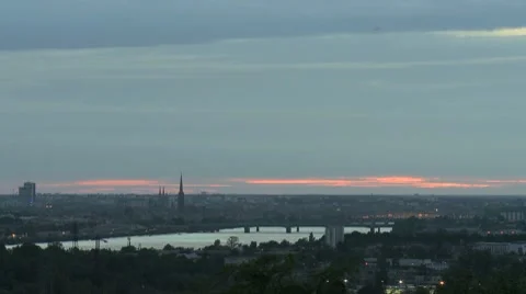 Timelapse Bordeaux 2 Stock Footage 7750104