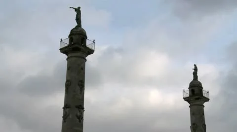 Timelapse Bordeaux 4 Video stock 11236137