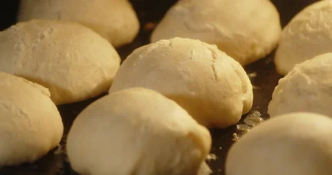 Timelapse Bread is baked in the oven. Stock Footage 140133159