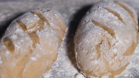 Timelapse bread, muffins baking and rising in muffin tin in electric oven in Stock-Footage 336576748