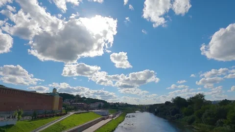 Timelapse on the bridge Video stock 250627350