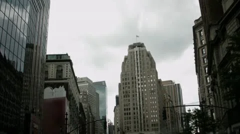 Timelapse Broadway intersection Stock-Footage 11588407