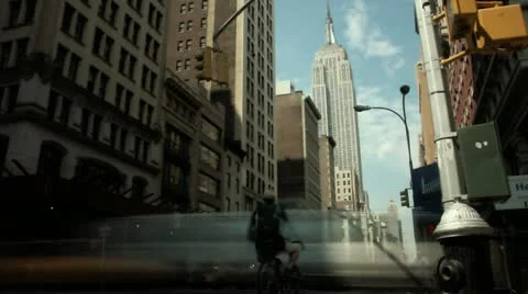 Timelapse Broadway intersection 스톡 동영상 11588527