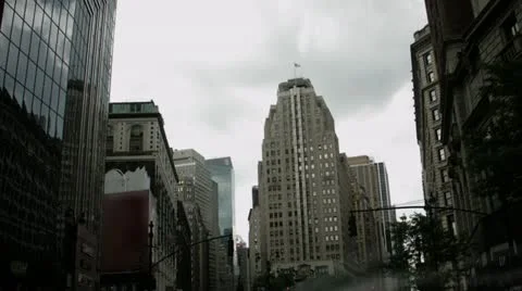 Timelapse Broadway intersection Stock-Footage 11588533