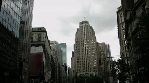 Timelapse Broadway intersection Vídeo Stock 11607674