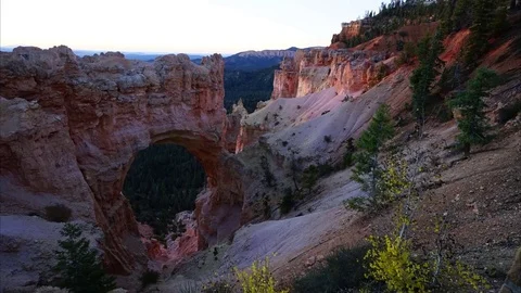Timelapse of Bryce Canyon, USA Stock Footage