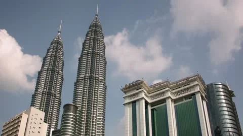 Timelapse BSN building Vídeo Stock 11554193