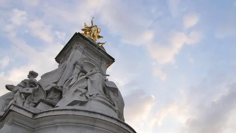 Timelapse - Buckingham Palace Stock-Footage 81308771