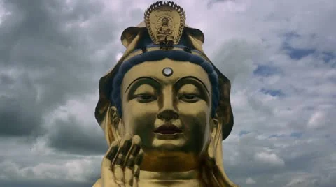 Timelapse Buddha statue Stock-Footage 11591372