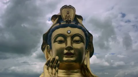 Timelapse Buddha statue 스톡 동영상 11610634