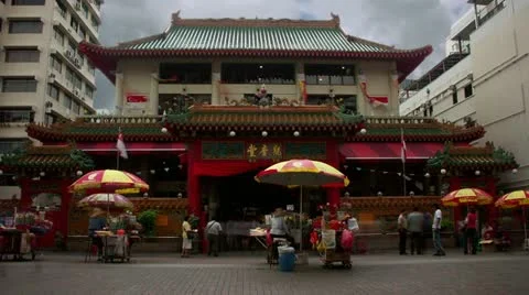 Timelapse Buddhist temple Stock-Footage 11566390