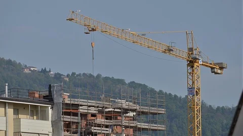 Timelapse of a building under construction Stock Footage 88958629