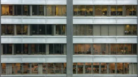 Timelapse building windows Stock-Footage 11582621