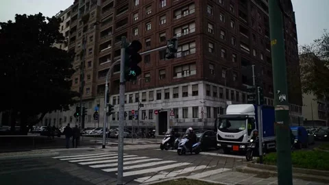 Timelapse of a busy city. Stock Footage 150106431