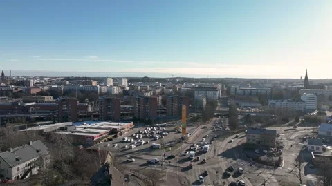 Timelapse of a busy crossing Stock Footage 251847438