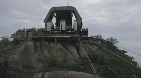 Timelapse of Cable Car, Sugarloaf, Brail Stock Footage 59138750
