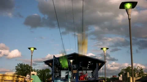 Timelapse cable cars 스톡 동영상 11605332