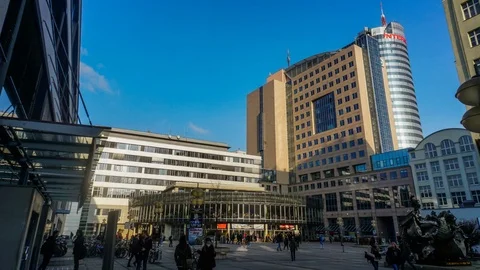 Timelapse Campus Jena Video stock 89616886