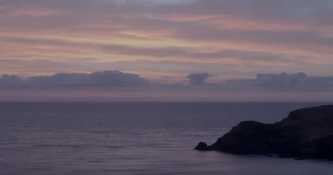 Timelapse Cap Cerbère Seascape Stock Footage 160837934