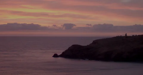 Timelapse Cap Cerbère Seascape Stock Footage 160837937