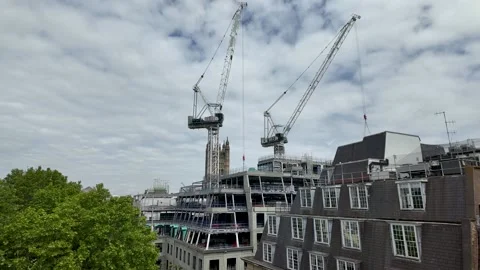 This Timelapse captures the essence of urban development and ongoing 库存影片 336188671