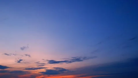 A timelapse captures the sunrise sky, Time-lapse footage. Stock Footage 293285889
