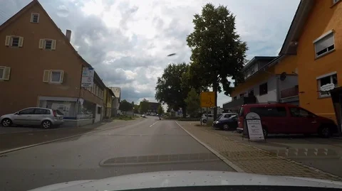 Timelapse of car driving down road 3 Stock Footage 122173879
