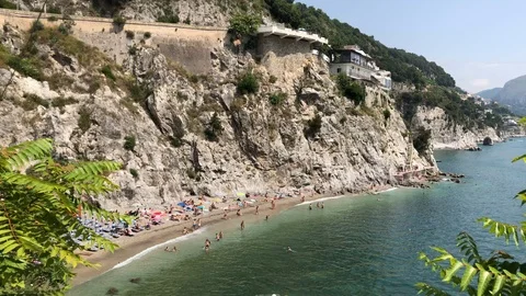 TimeLapse Cetara Video stock 100359403