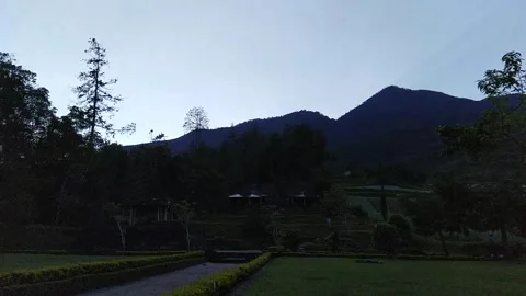 Timelapse in cetho temple before sunrise Stock-Footage 242488174