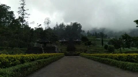 Timelapse in cetho temple before sunrise Stock Footage 242488188
