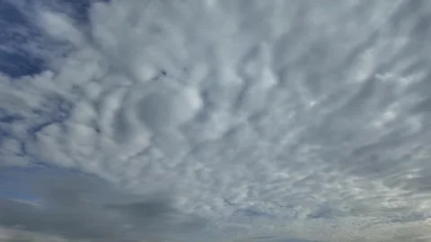 Timelapse of a changing cloudscape: natures ever shifting canvas Stock Footage 300468944