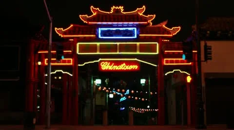 Timelapse Chinatown gate 스톡 동영상 11551856