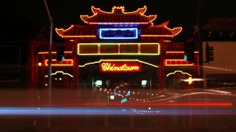 Timelapse Chinatown gate 스톡 동영상 11603501